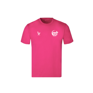 DDJ Ladies Active T-Shirt in Pink